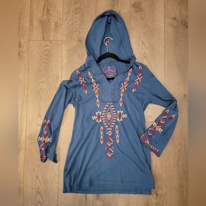 Johnny Was Women's Hood Shirt S